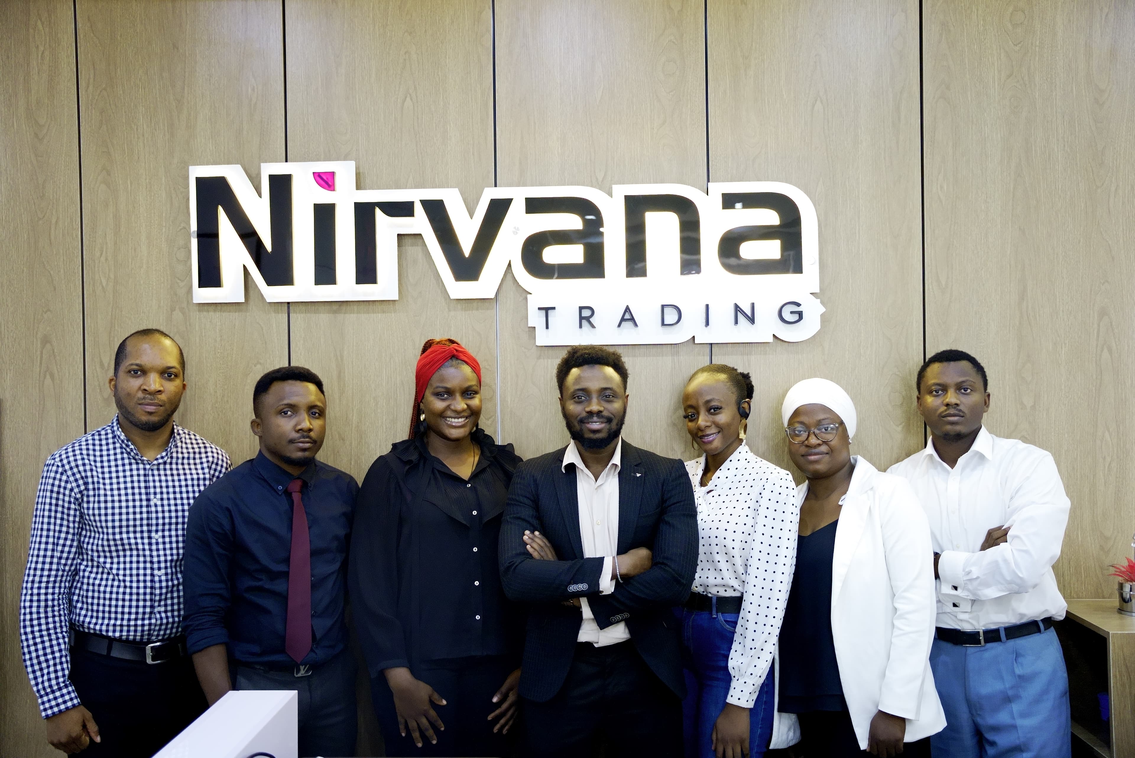 group picture of the nirvana team taken in the year 2025